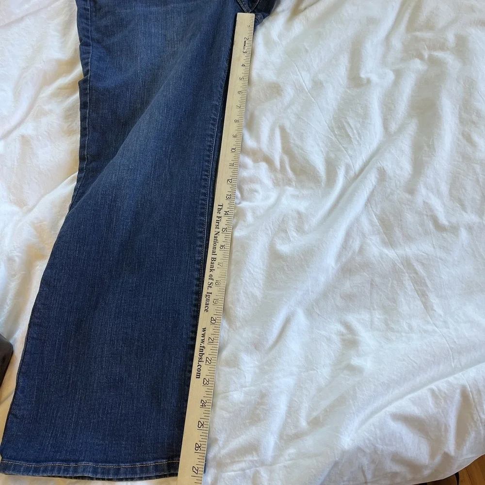 Levi's Perfectly Slimming 512‎ Bootcut Jeans Women's 16 Blue Mid Rise